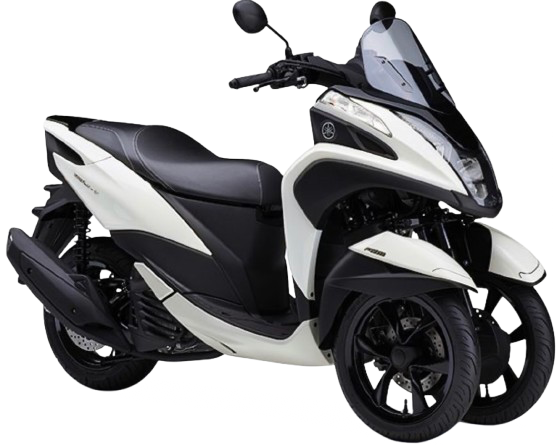 【2021年式】トリシティ125|ホワイトメタリック6(ABS仕様)