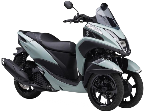 トリシティ125【SEK1J型 2023~24年】|2024年式 マットライトグリーニッシュグレーメタリック1
