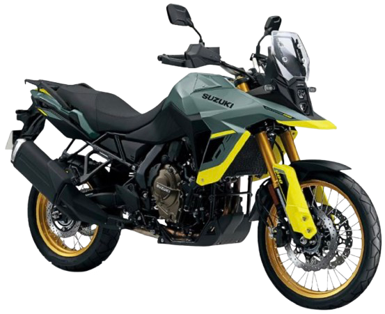 Vストローム800DE【2023~現行】|2024年式 マットスティールグリーンメタリック