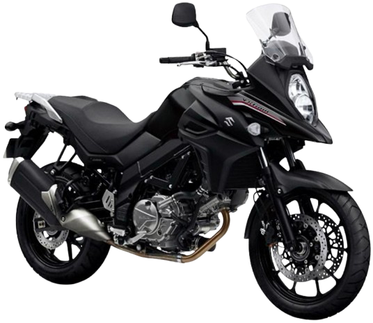 【2017~19年式】Vストローム650|グラススパークルブラック(2018年モデル)