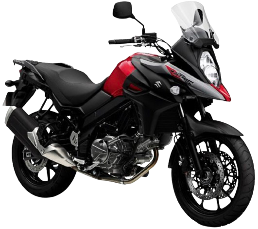 【2017~19年式】Vストローム650|キャンディダーリングレッド(2019年モデル)