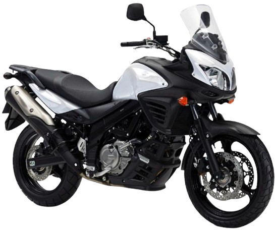 Vストローム650 【VP56A型|2013~16年式】|2013年式 パールグレッシャーホワイト