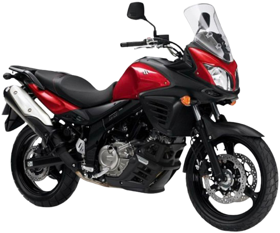 【2014年式】Vストローム650|キャンディダーリングレッド