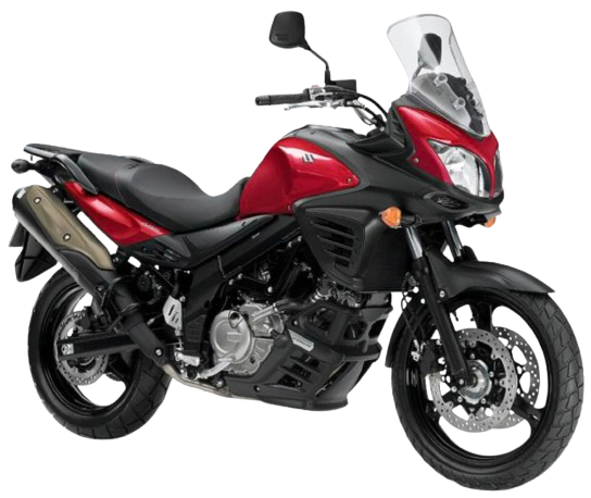 【2015~16年式】Vストローム650|キャンディダーリングレッド(2016年モデル)