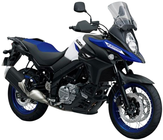 Vストローム650XT【C733M型 2022~25年】|2024年式 ブリリアントホワイト/パールビガーブルー