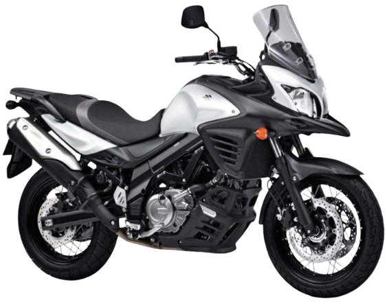 【2015年式】Vストローム650XT|パールブレー シングホワイト