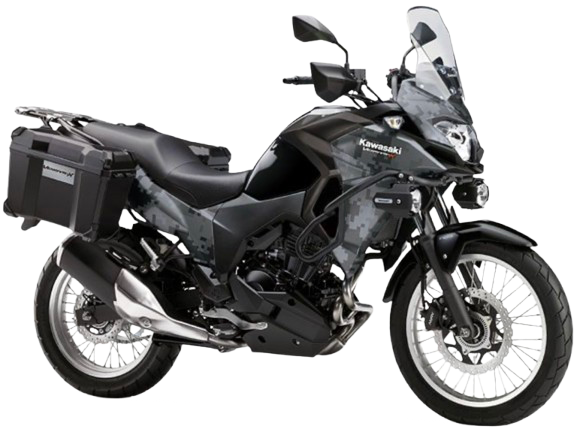 【2018年式】 ヴェルシスX 250ツアラー｜マトリックスカモグレー/メタリックフラットロウグレーストーン（リミテッドカラー）