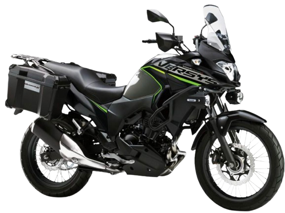 ヴェルシスX 250ツアラー【2017～23年】｜2019年式 メタリックムーンダストグレー/メタリックフラットスパークブラック