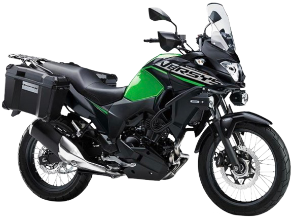 ヴェルシスX 250ツアラー【2017～23年】｜2020～23年式 キャンディライムグリーン/メタリックフラットスパークブラック