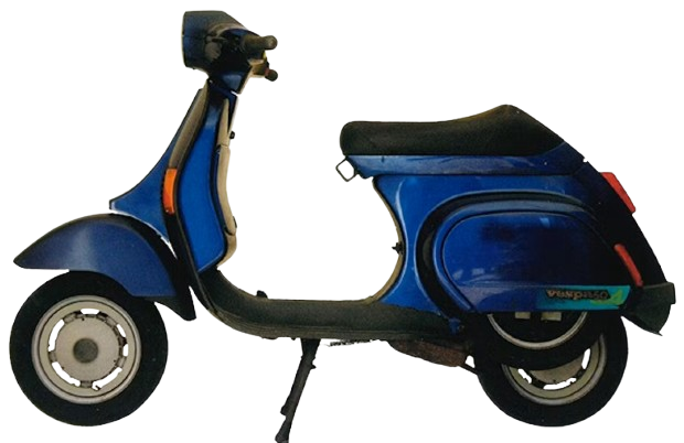 ベスパ 50HP【1991~99年】|ブルー 1991年モデル