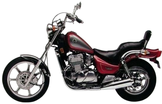 バルカン400【EN400B｜1990～94年式】｜1992年式 キャンディアマランス レッド マイカ/パールグレー