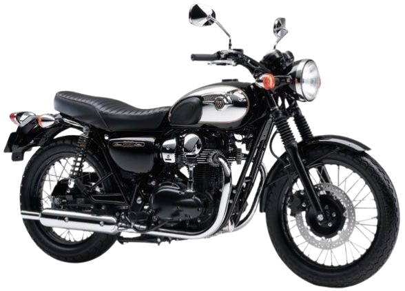 【2012年式】 W800｜エボニー（クロームエディション）