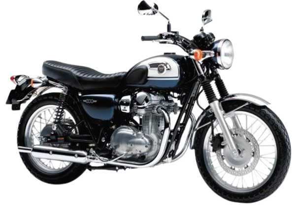 【2016年式】 W800｜メタリックオーシャンブルー×パールアルパインホワイト