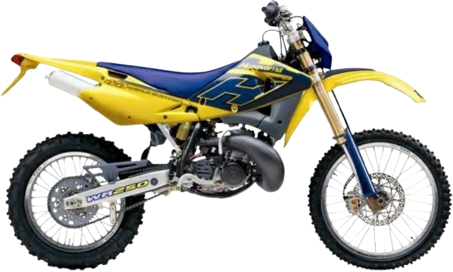 ハスクバーナ WR250【1992~2013年】|2000年式 イエロー・ブルー