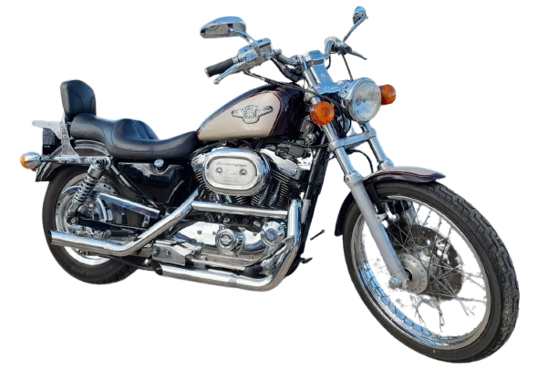 【1998年式】XL1200C カスタム|ミッドナイトレッド × シャンパンゴールド