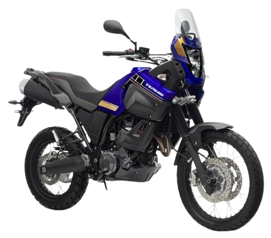 【2013~16年式】XT660Z Tenere|ディープパープリッシュブルーメタリック