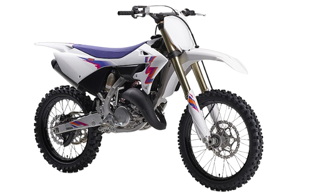 YZ125【CE34C型 2022～24年式】｜パープリッシュホワイトソリッド1