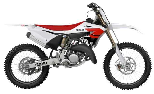 YZ125【CE36C型 2025～現行】｜パープリッシュホワイトソリッド1