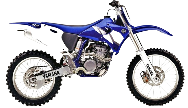 【CG1型 2001~04年式】YZ250F|ディープパープリッシュブルーソリッドE