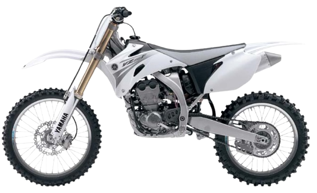 【CG2型 2005~09年式】YZ250F|パープリッシュホワイトソリッド1
