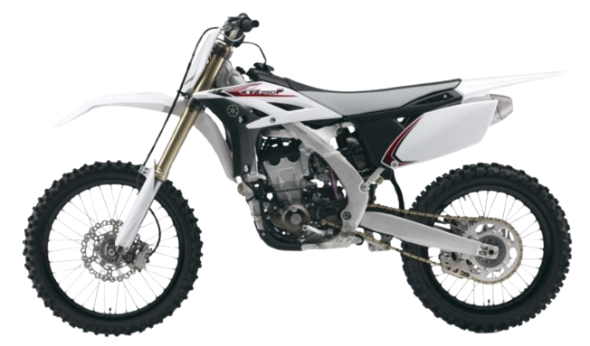 【CG33C型 2010~13年式】YZ250F|パープリッシュホワイトソリッド1