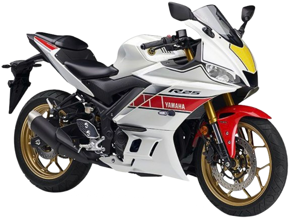 YZF-R25【2015~現行】|2022年式 シルキーホワイト(WGP 60周年記念モデル)