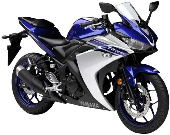 【2016年式】 YZF-R25|ディープパープリッシュブルーメタリックC