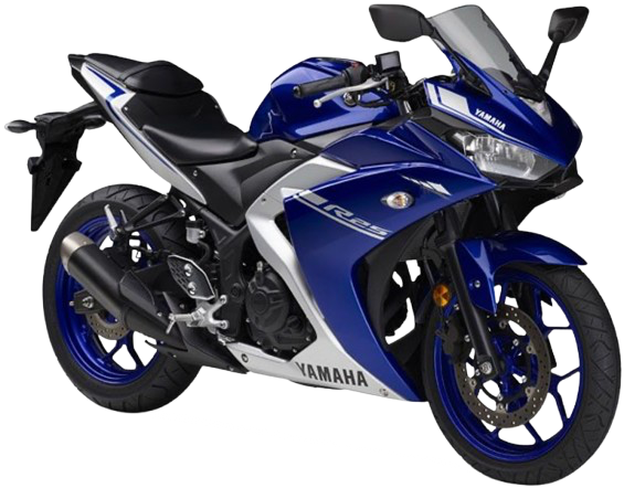【2017年式】 YZF-R25|ディープパープリッシュブルーメタリックC