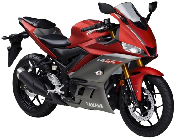 【2019年式】 YZF-R25|マットディープレッドメタリック3
