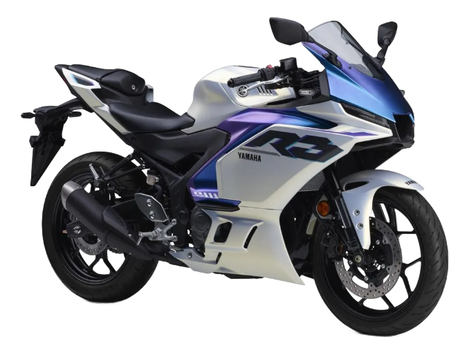 YZF-R3【RH25J型 2025~現行】|マットパールホワイト