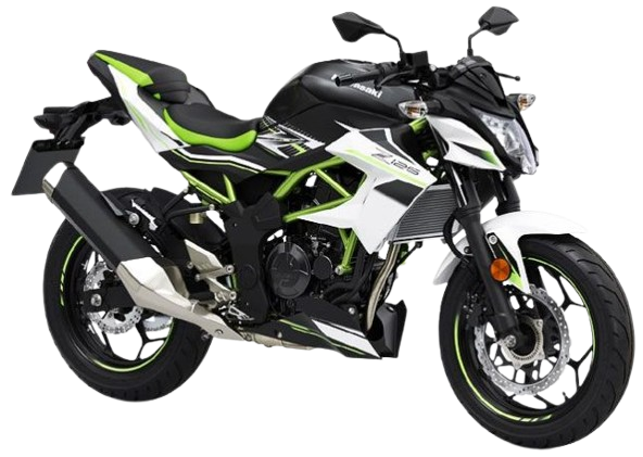 Z125【2019~現行】|メタリックフラットスパークブラック/フラットスターダストシルバー