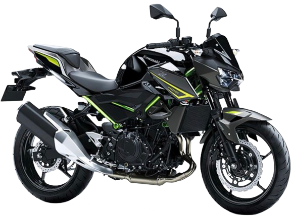 Z400【EX400L型 2023年~】|2023年式 メタリックスパークブラック/メタリックマットグラフェンスチールグレー