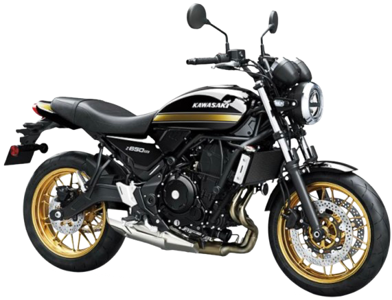 Z650RS【ER650R型 2024年~】|2025年式 エボニー(ゴールド)