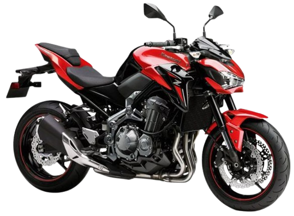 Z900【2017～現行】｜2018年式 キャンディパーシモンレッド×メタリックスパークブラック