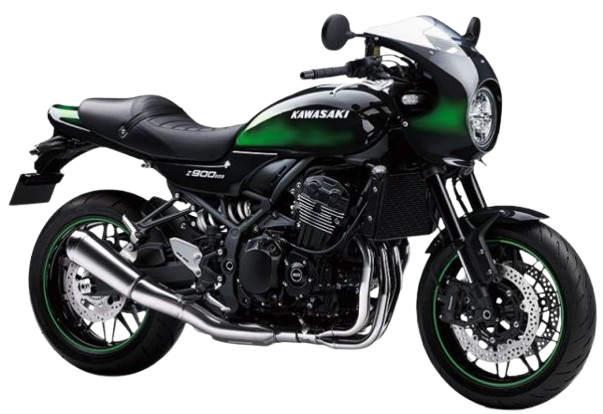 Z900RSカフェ【ZR900K型 2023～25年】｜2025年式 エボニー×キャンディライムグリーン