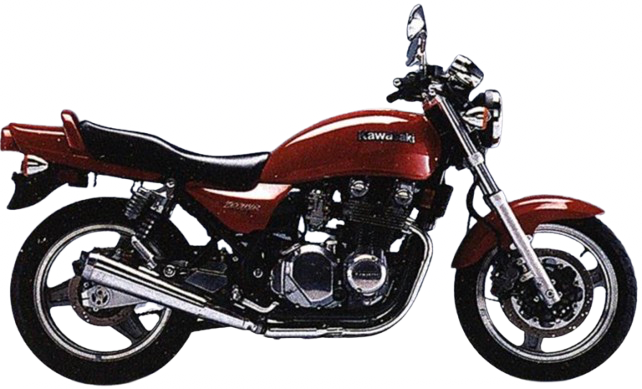 【1991～94年式 海外仕様】 ゼファー750逆車バイクのイメージ画像