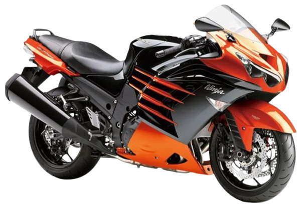 【2012～15年式】ZX-14R｜キャンディバーントオレンジ×メタリックスパークブラック