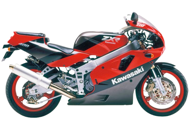 【1989年式 H1】ZXR400｜ファイアークラッカーレッド/メタリックブロンズガンズ