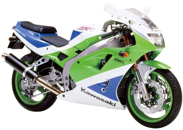 【1992年式 L2】ZXR400|ライムグリーン×パールアルペンホワイト×ブルー36