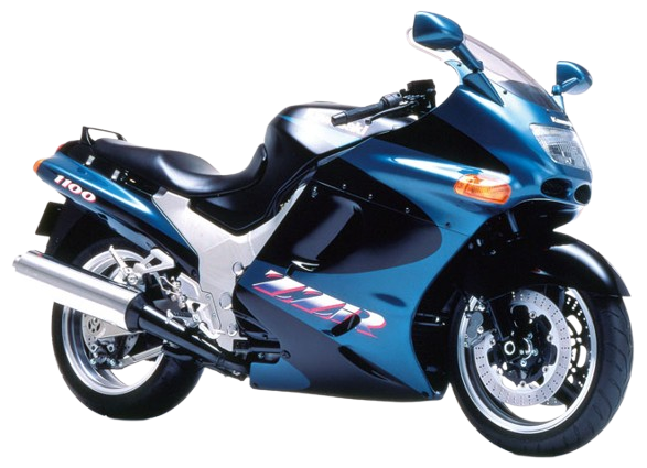 ZZR1100【1990~2001年】|1993年式 エボニー×パールティールグリーン