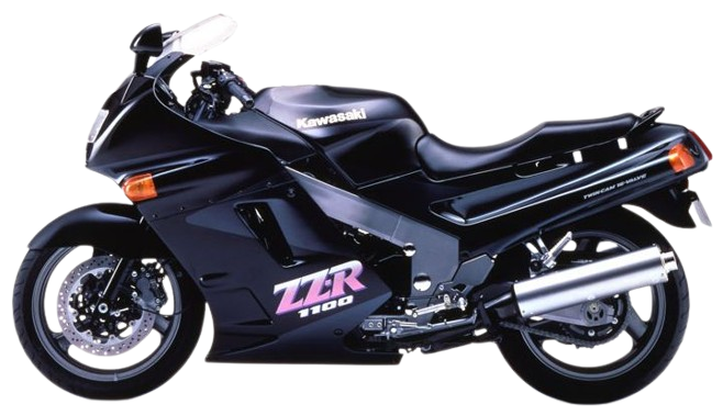 【1991年式 C2】ZZR1100|エボニー×パールコスミックグレー