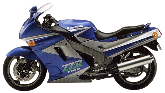ZZR1100【C型|1990~92年式】|1992年式 メタリックオパールシルバー×メタリックソニックブルー