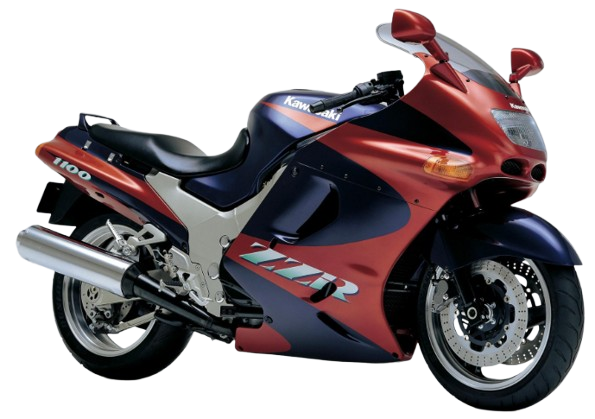 【1993年式 D1】ZZR1100|メタリックバイオレットロイヤル×キャンディサンゴッドオレンジ