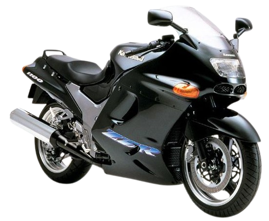 【1996年式 D4】ZZR1100|エボニー