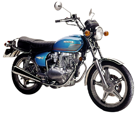 【1977年式】ホークII CB400T