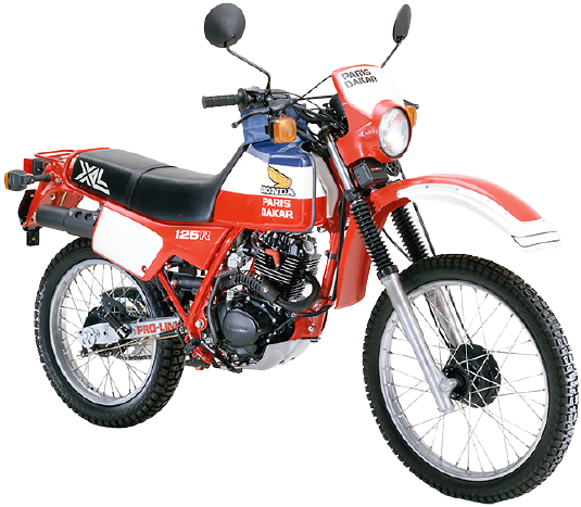 XL125Rパリダカール【1984年】